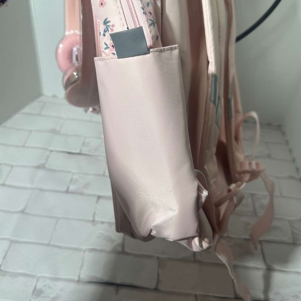 Locker Club Pink Floral Backpack Headphones and Pencil Case 3‎ Piece Set New - Picture 11 of 16